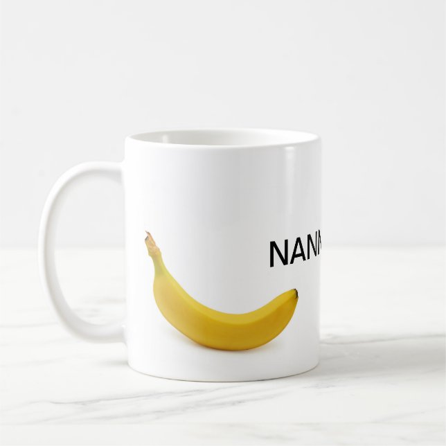 Caneca De Café Nanners é os bae (para fãs da banana) (Esquerda)