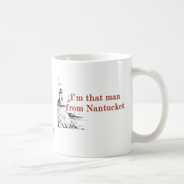 Caneca De Café Nantucket (Direita)