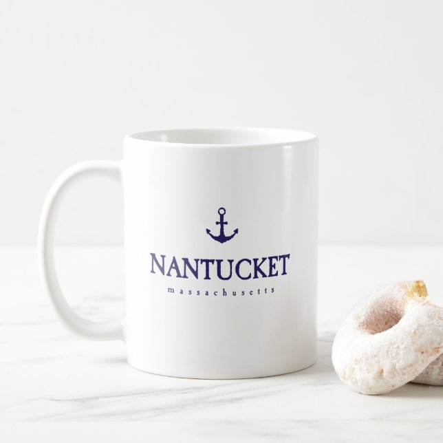 Caneca De Café Nantucket (Com Donut)