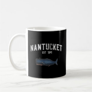 Caneca De Café Nantucket Massachusetts Style Whale
