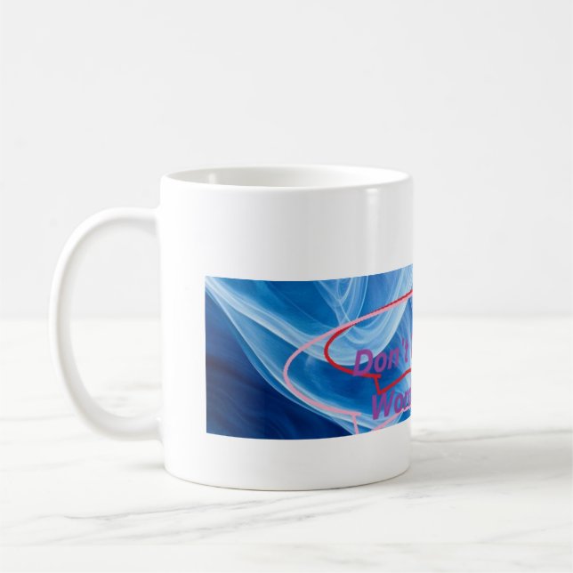 Caneca De Café Não aceite minha palavra por isso (Esquerda)