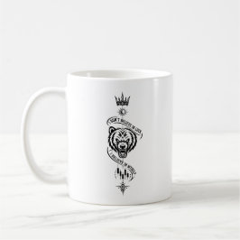 Caneca De Café Não Acredito na Sorte Urso Símbolo Design Trader