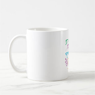 Caneca De Café "Não adie a alegria" - Mug de citação inspiraciona