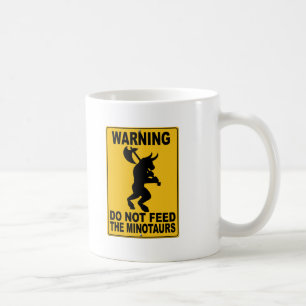 Caneca De Café Não alimente o Minotaurs