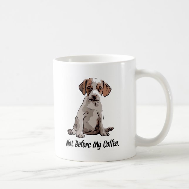 Caneca De Café Não antes de meu café (Direita)