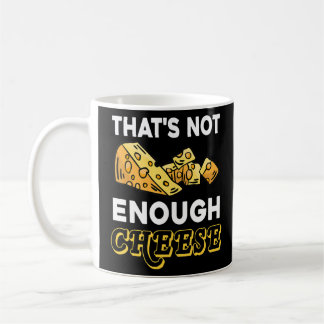 Caneca De Café Não Basta Queijo Cheddar Gouda Foodie Cheese