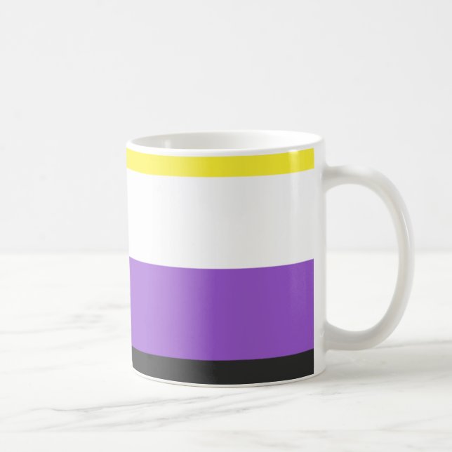 Caneca De Café não-binário (Direita)