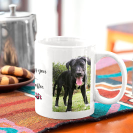 Caneca De Café Não Brinque Com o Meu Cachorro E Café Personalizad