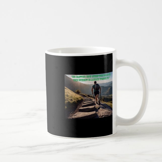 Caneca De Café Não, Como É Que A Estrada Está A Passar (Direita)