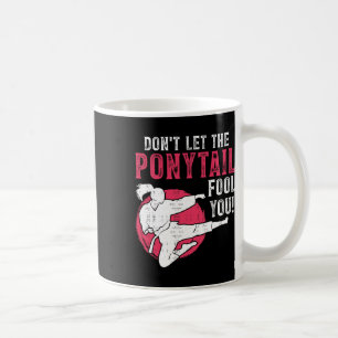 Caneca De Café Não Deixe a Trança Enganar Você Garota de Artes Ma