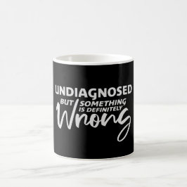 Caneca De Café Não Diagnosticado Mas Algo Está Definitivamente Er