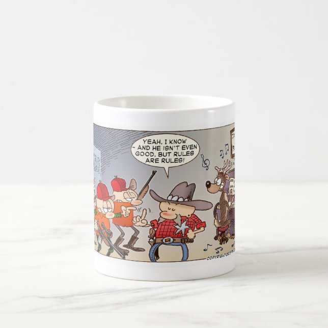 Caneca De Café Não dispare no pianista (Centro)