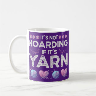Caneca De Café Não é açucar se é tricô de Yarn Crotchet