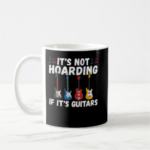 Caneca De Café Não é Acumulação se são Instrumentos Guitarra Guit