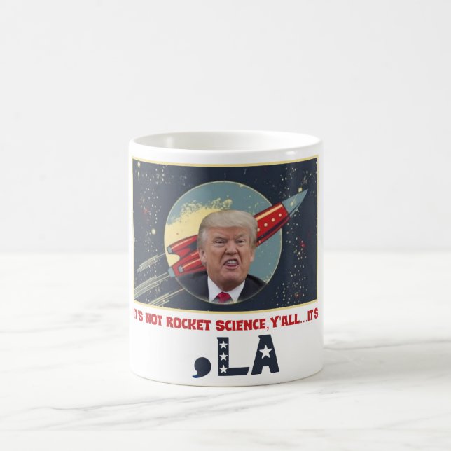 Caneca De Café Não é ciência de foguetes - é o Comma La (Centro)