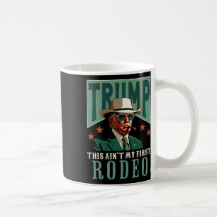 Caneca De Café Não é Meu Primeiro Rodeio Cowboy Western Engraçado