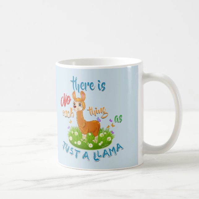 Caneca De Café Não é só um LLAMA (Direita)