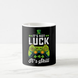 Caneca De Café Não É Sorte É Habilidade Jogo Dia de São Patrício