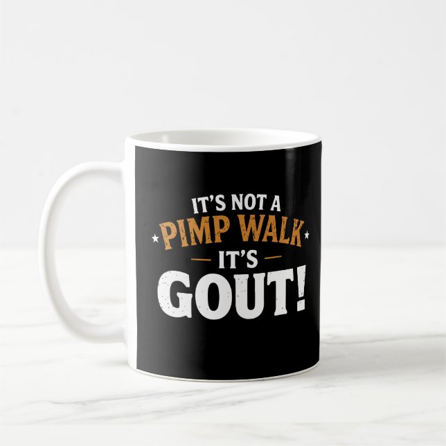 Caneca De Café Não é um Andar de Cafetão, é Gota (Esquerda)