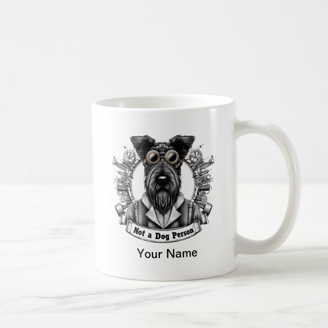 Caneca De Café Não é um Cachorro 02 (Direita)