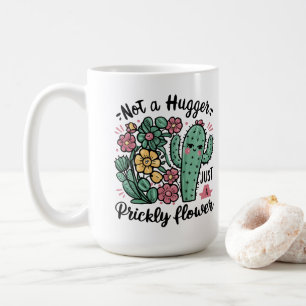 Caneca De Café Não é um Hugger, é só um doce prazer em Cactus