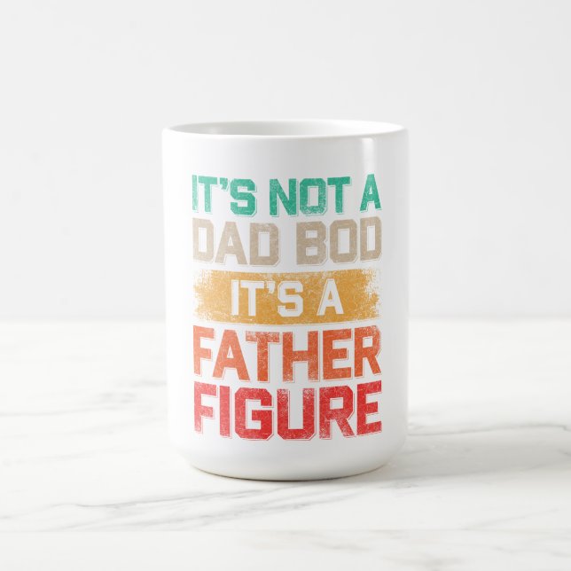 Caneca De Café Não é um Pai, é um Pai Engraçado (Centro)