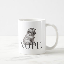 Caneca De Café Não. Engraçado Buldogue Francês Lover