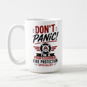 Caneca De Café Não Entre em Pânico sou um Especialista em Proteçã