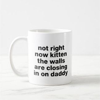 Caneca De Café Não Está Certo Não É Gatinho Dito Sarcástico Engra