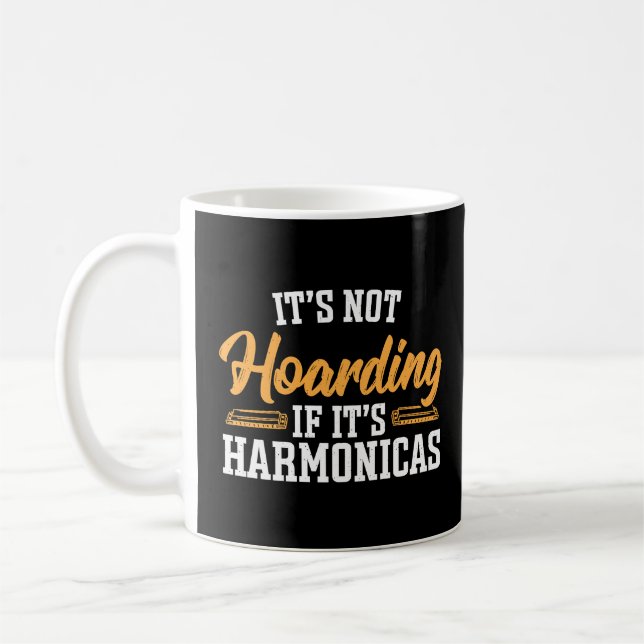 Caneca De Café Não está entesourando se é Harmonicas (Esquerda)