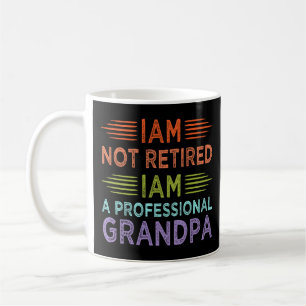 Caneca De Café Não estou Aposentado, sou um Avô Profissional Engr