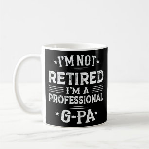 Caneca De Café Não estou aposentado, sou um vovô profissional do 