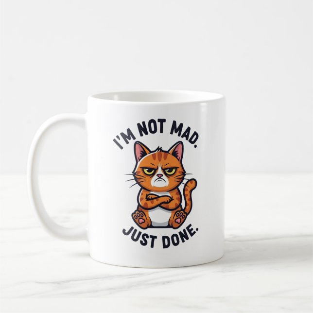 Caneca De Café Não estou com raiva, só terminei (Esquerda)
