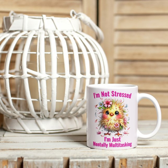 Caneca De Café Não estou estressado, estou apenas multitarefa men (Criador carregado)