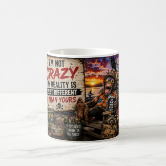 Caneca De Café Não Estou Louco – Minha Realidade é Só Diferente