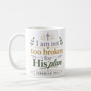 Caneca De Café Não Estou Muito Quebrado Para o Plano Dele Citação
