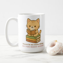 Não existe coisa como muitos livros gato