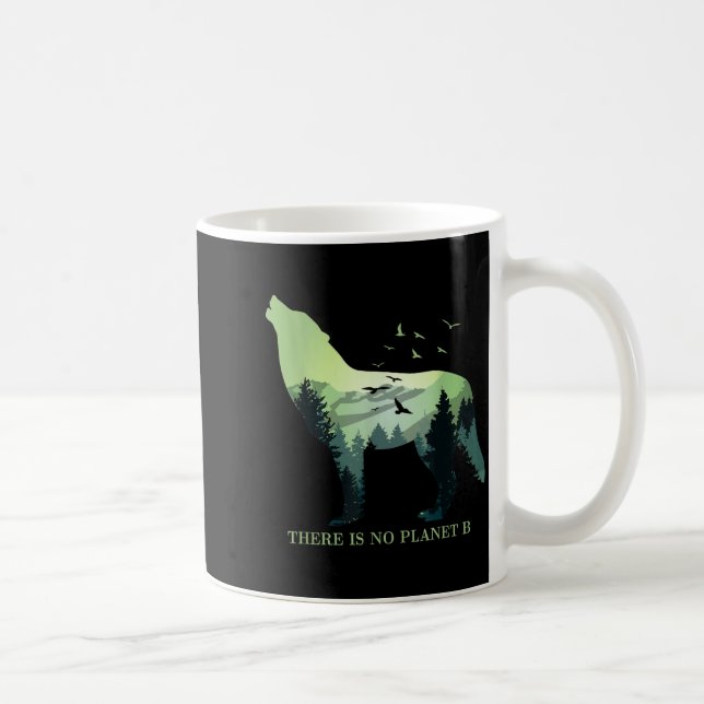 Caneca De Café Não Existe Planeta B Dia da Terra Projeto Reserva  (Direita)