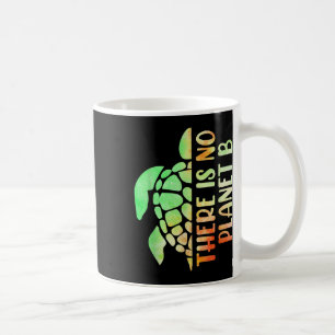 Caneca De Café Não Existe Proteção Ambiental Do Planeta B