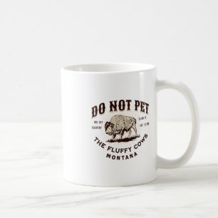 Caneca De Café Não Faça Carinho Nos Bois Felpudos Camiseta Divert