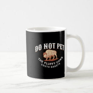 Caneca De Café Não Faça Carinho Nos Bois Fofos Citação Dakota do