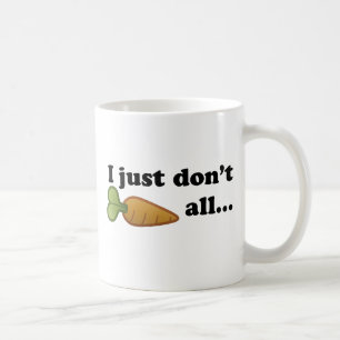Caneca De Café Não faz a cenoura toda…