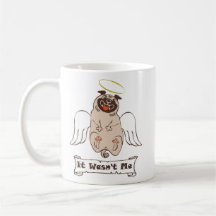 Caneca De Café Não foi uma citação engraçada do meu anjo