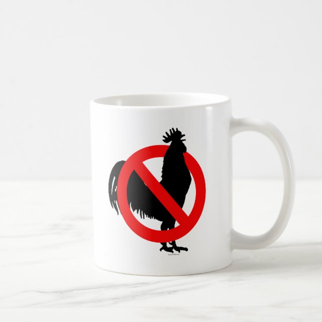 Caneca De Café Não (Frango) (Direita)