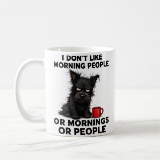 Caneca De Café não gosto de manhã