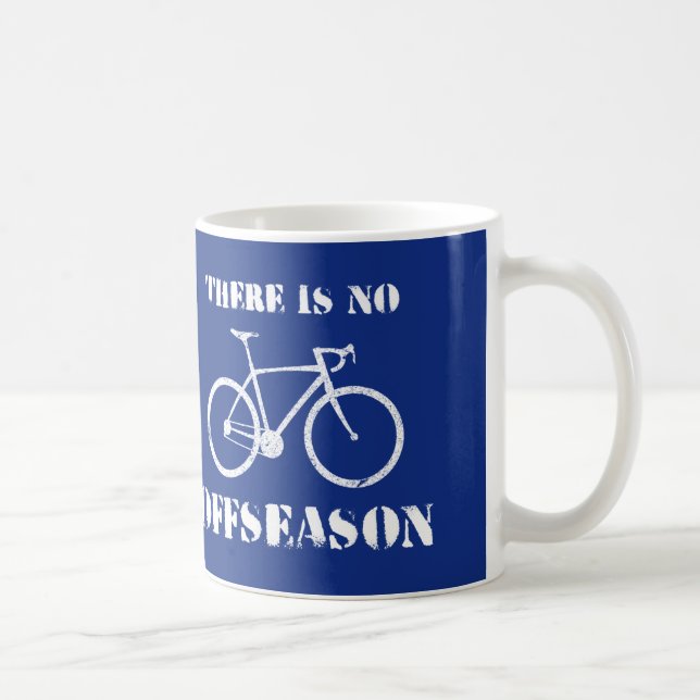 Caneca De Café Não Há Ciclismo Durante A Época (Direita)