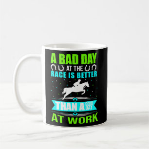 Caneca De Café Não Há Dias Ruins Na Corrida J.