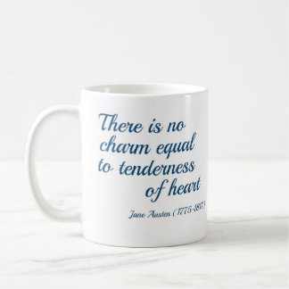 Caneca De Café Não há nenhum encanto igual à ternura do coração