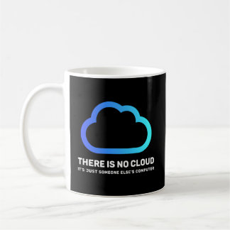 Caneca De Café Não Há Nuvem Apenas O Computador Gee De Outra Pess