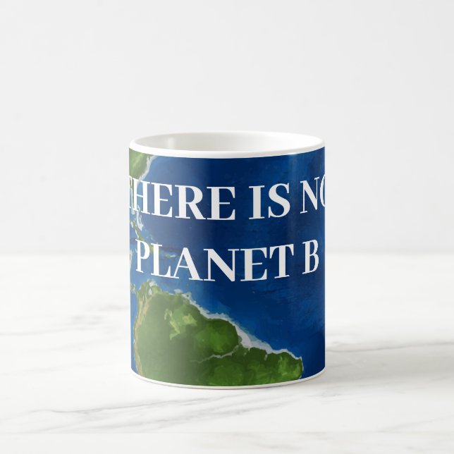 Caneca De Café Não Há Planeta B (Centro)